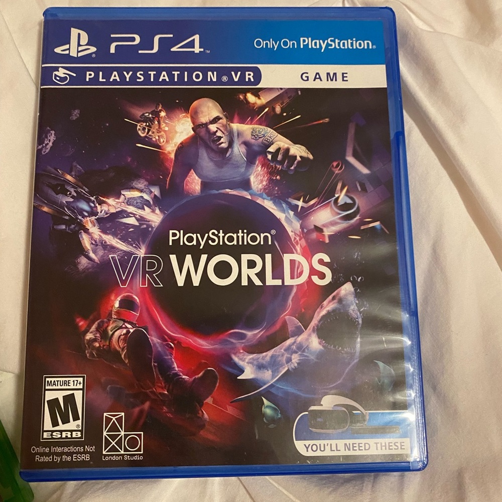 PS4 game For VR like new